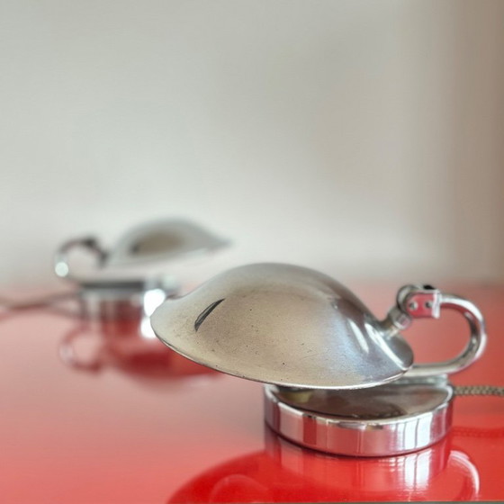 Image 1 of Set of Functionalist lable lamps, Napako, Czechoslovakia