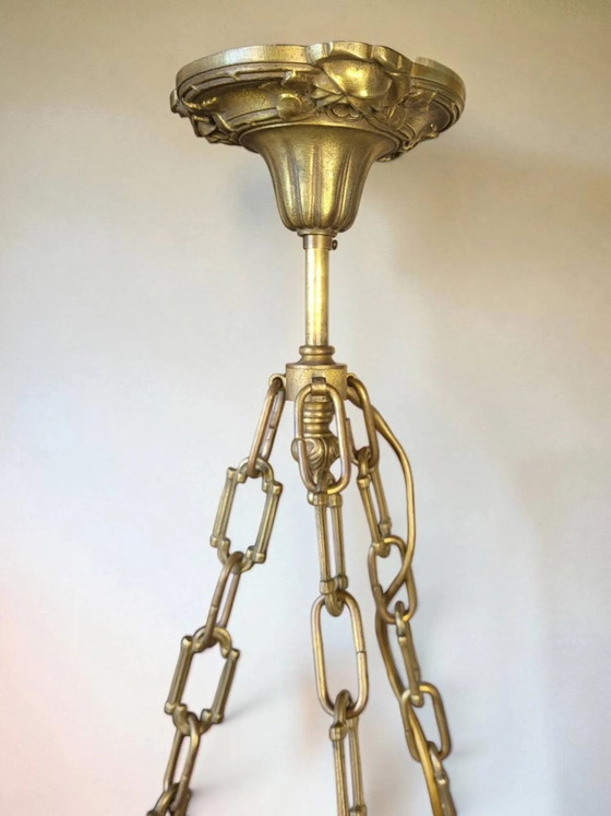 Art Deco Bronze Pendant – Pendant lamps (photo 3 of 7)