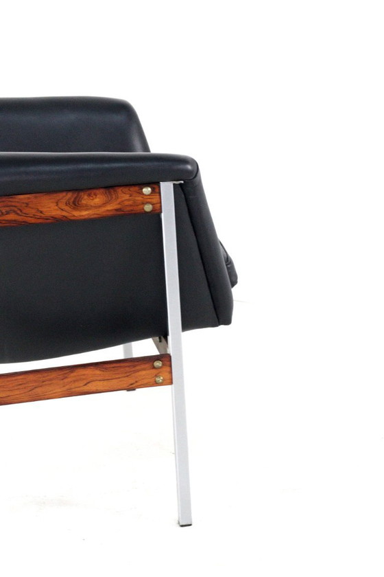 Image 1 of Geoffrey Harcourt voor Artifort fauteuil stoel model 042 vintage gestoffeerd