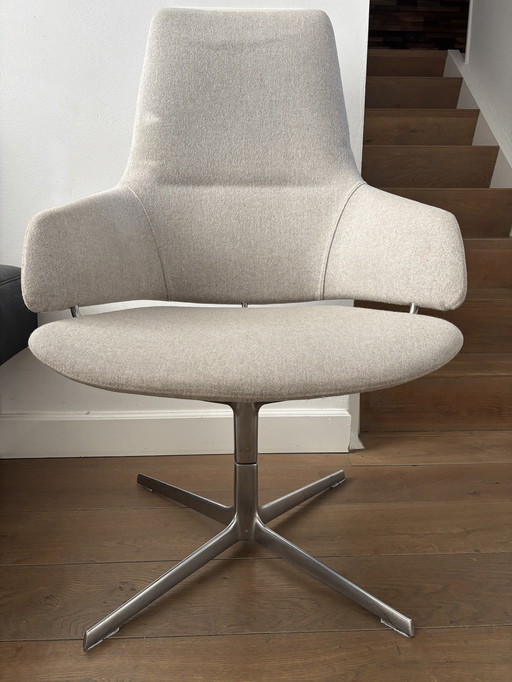 4x Arper Aston eetkamer/bureaustoelen 