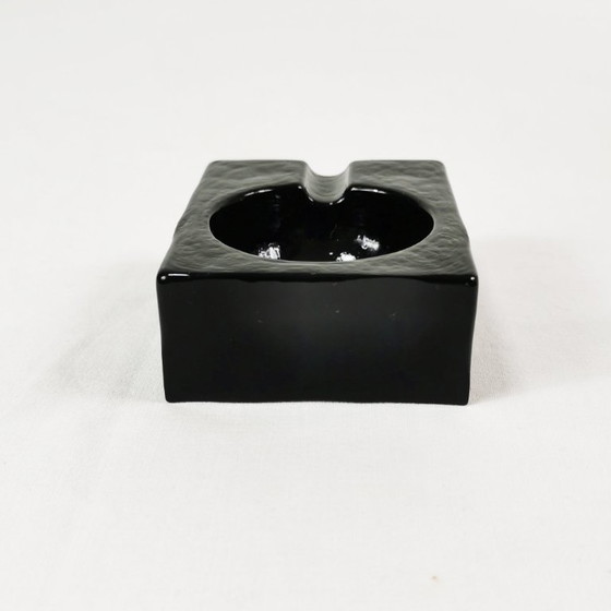 Posacenere Bauhaus in vetro piccolo e minimalista, anni '70. – Oggetti decorativi, Glass (photo 3 of 6)