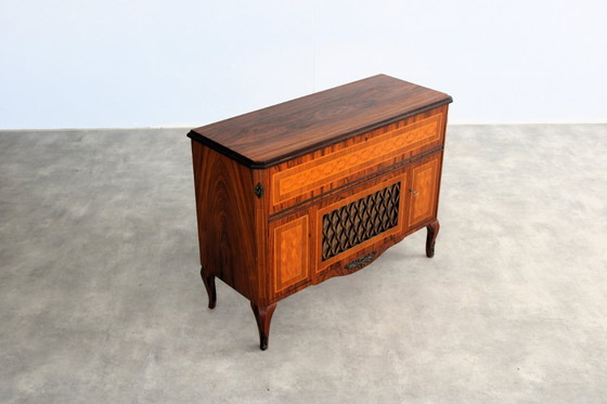 Image 1 of vintage empty audio furniture | cabinet | 1950s | Swedish l