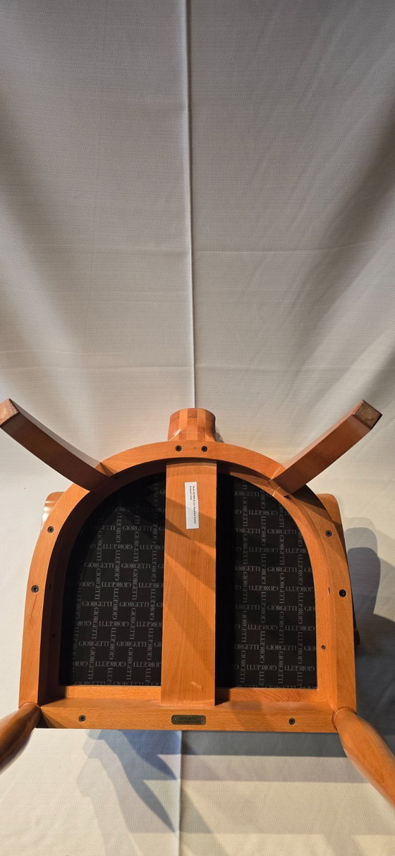 Image 1 of Lot de 2 Giorgetti : Chaises "Olimpia" - Design Massimo Scolari - Premier propriétaire