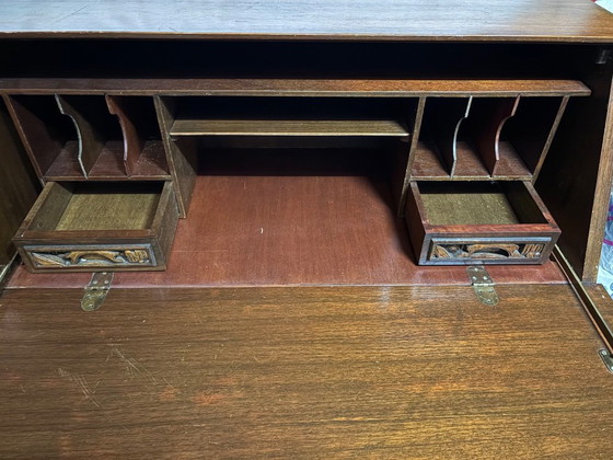 Bureau japonais antique vintage – Buffet bas, Bois (photo 3 of 6)