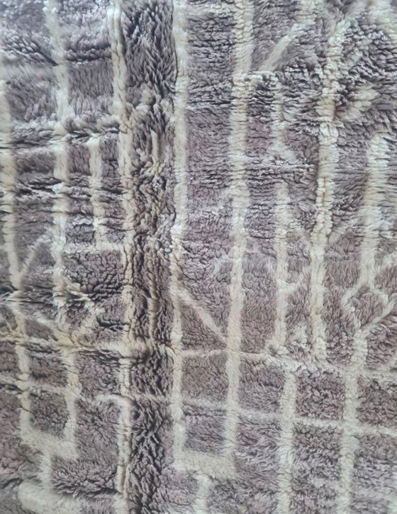 Image 1 of Groot Berber tapijt MRIRT vintage uitzonderlijke wol 300 x 200 cm