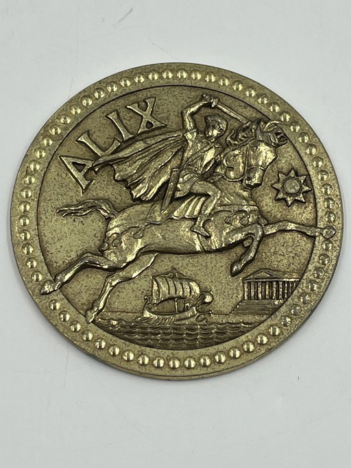 Médaille commémorative de collection Alix par les Éditions Rombaldi