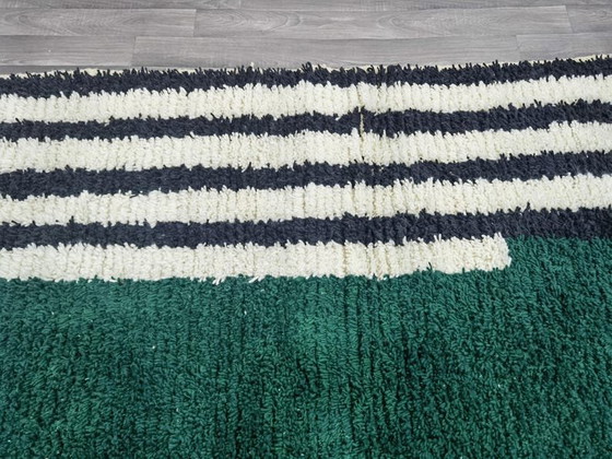 Grüner marokkanischer Wollteppich 200/300 – Teppiche & Läufer, Wool (photo 4 of 9)