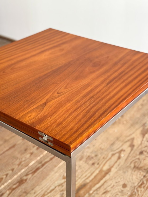 Image 1 of Uitschuifbare teakhouten eettafel van Wilhelm Renz, Duitsland