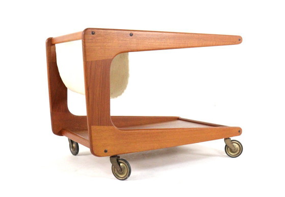 Image 1 of Carrello Sika mobler con portariviste vintage danese