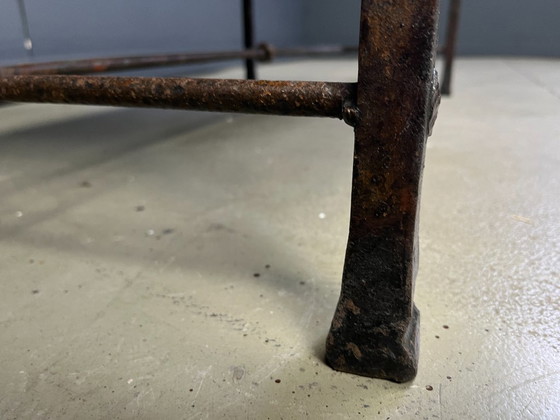 Image 1 of Mesa de centro española de hierro y azulejos, años 50