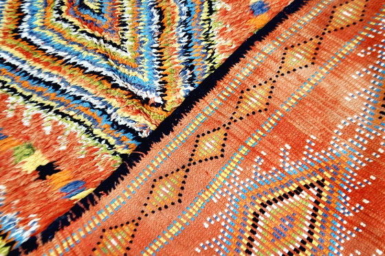 Image 1 of Tapis marocain Boujaad Vintage 352 x 185 cm