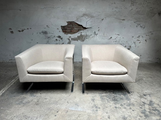 Image 1 of Set of two Artifort lounge chair by Geoffrey Harcourt