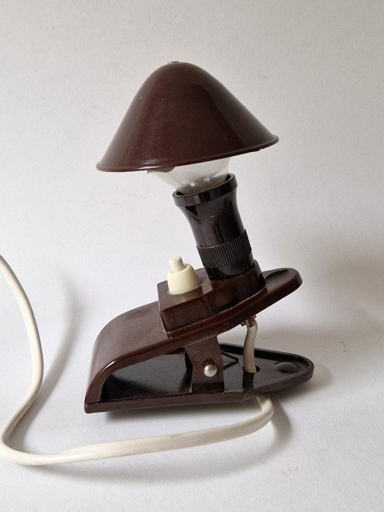 Bakelit Klemmlampe / Leselampe / Reiselampe - 1930er-1950er Jahre – Other (photo 2 of 6)