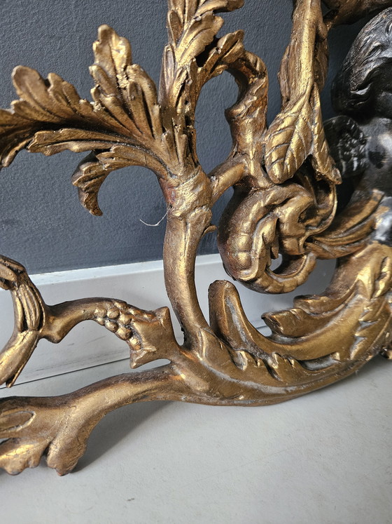 Image 1 of Puerta antigua dorada superpuesta, Francia