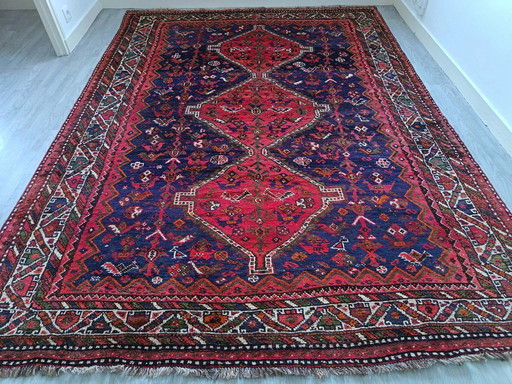 Tappeto persiano Qashqai fatto a mano