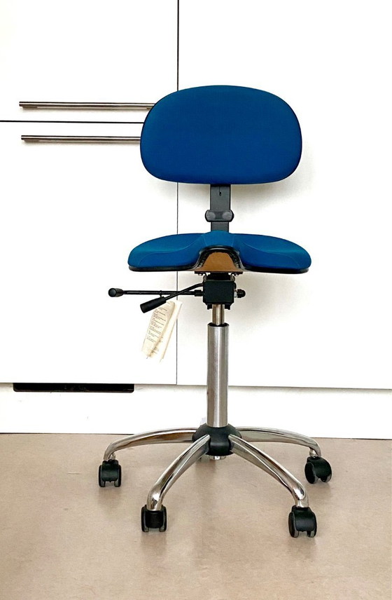 Image 1 of Sedia ergonomica da ufficio/sgabello a sella RH Support 4501