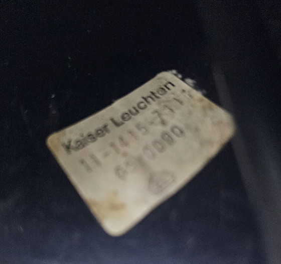 Image 1 of Lámpara colgante de plástico Kaiser Leuchten 1970s