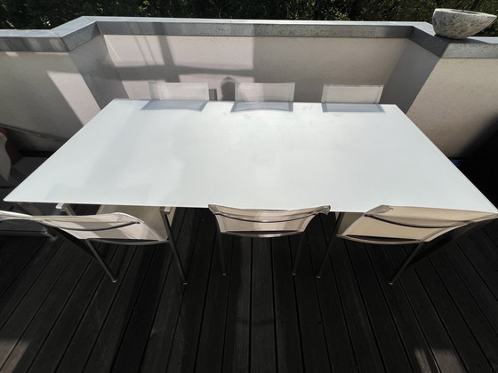 Image 1 of Patio furniture set from Rausch Classics – 6 chairs + table