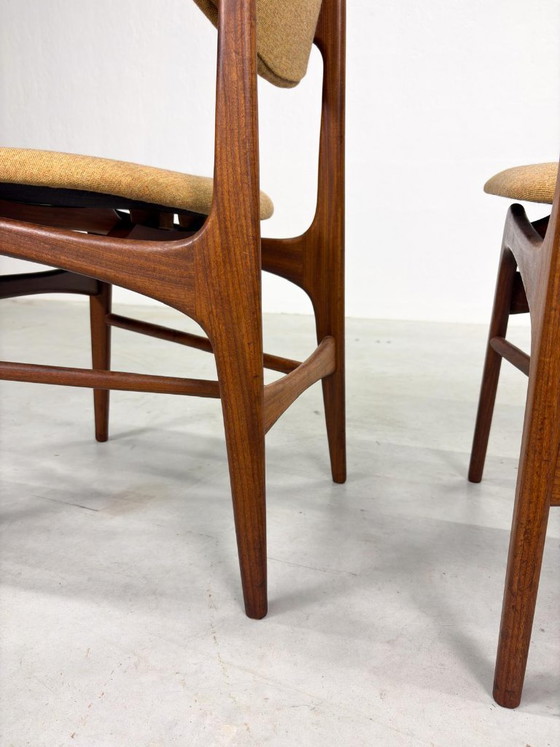 Image 1 of Ensemble de chaises à manger 'Hamar' par Louis van Teeffelen