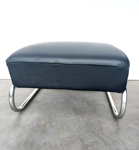 Image 1 of Thonet S411 footstool/pouf. Matches Gispen 405, among others | izgs