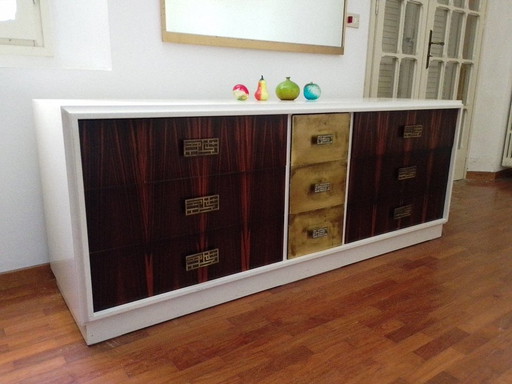 Buffet moderne du milieu du siècle de Luciano Frigerio, Italie, années 1970