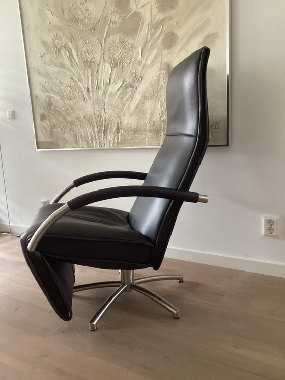 Image 1 of Jori Mensana fauteuil inclinable cuir noir