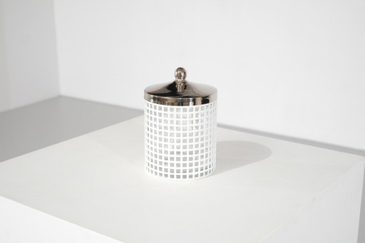 Sucrier De Josef Hoffmann Pour Bieffeplast, Italie, Années 1980