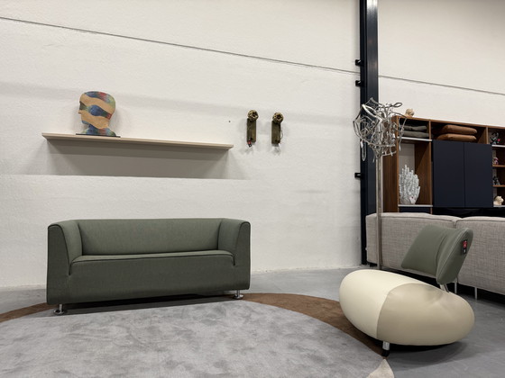 Image 1 of Gelderland 4800 Banco Biplaza Dune 58 Tela Verde 160