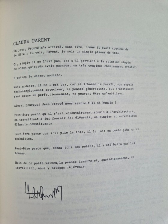 Image 1 of Jean Prouvé CNAM course 1961-1962