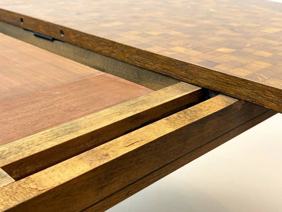 Image 1 of Round dining table by Dieter Waeckerlin, Switzerland, 1970s