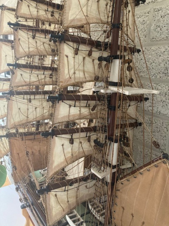 Maqueta del barco Cutty Sark – Objetos decorativos, Textile, Wood (photo 2 of 6)