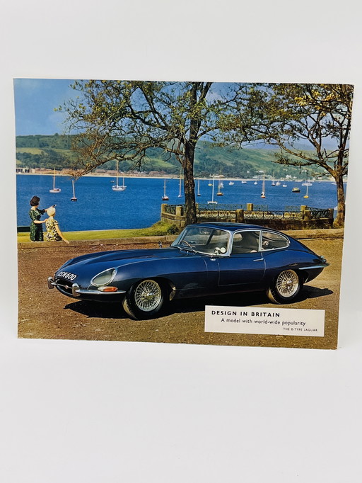 Set of 4 "Design in Britain" cardboard photos