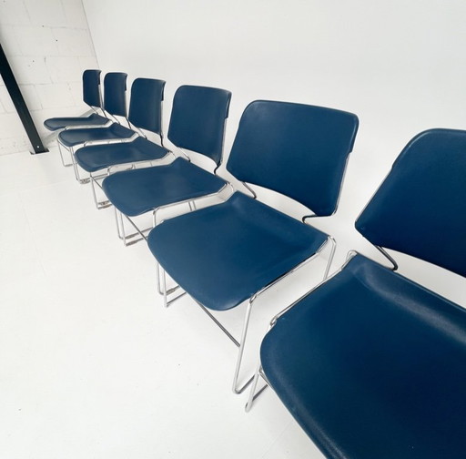 Set of 2 Matrix Krueger chairs for Tolleson, 1970s