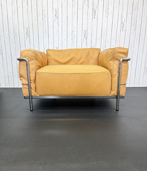 Lc3 Leather Chair Le Corbusier, Cassina, Charlotte Perriand Seats