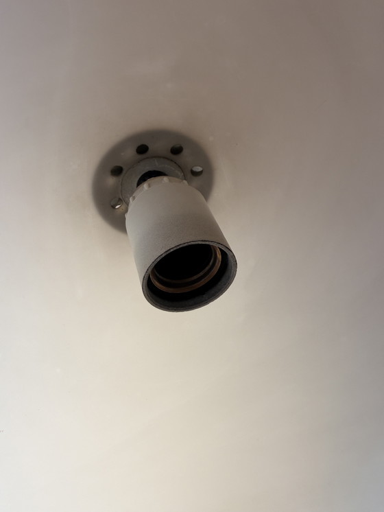 Image 1 of Lámpara de mesa italiana de mediados de siglo en cromo y acrílico, década de 1970