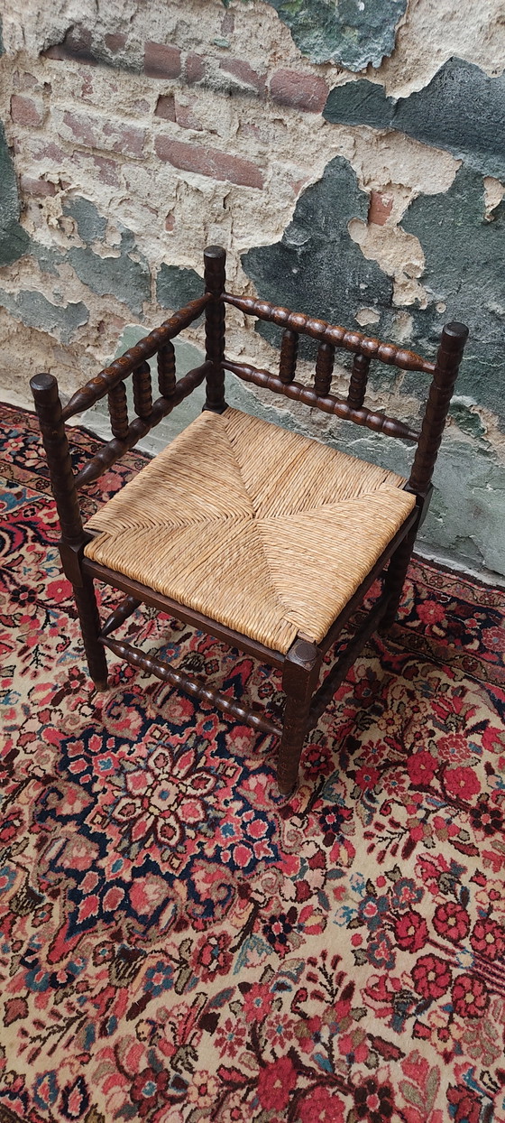 Image 1 of CLASSIC BOBBIN CORNER CHAIR