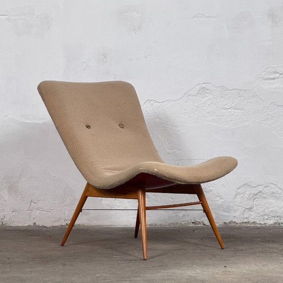 Image 1 of Sillón Mid-Century de Jindřich Halabala para Český Nábytek, años 50