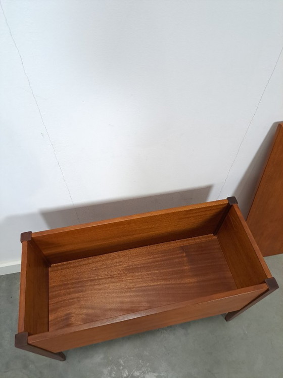 Image 1 of Coffre à jouets en teck danois, coffre de rangement