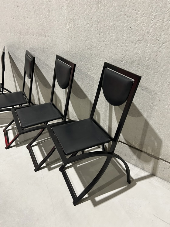 Image 1 of 4x KFF Sinus stoelen