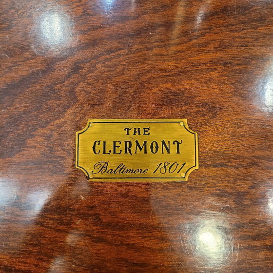 Image 1 of Campagnetafel, mahoniehout, begin 20e eeuw – Verenigd Koninkrijk