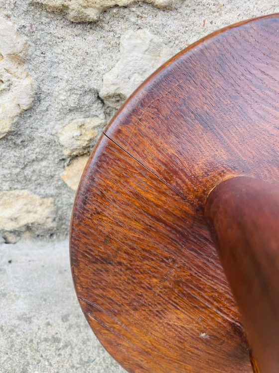 Sgabello Berger vintage, alto, in frassino, di Charlotte Perriand, anni '50 – Sgabelli, Legno (photo 24 of 32)