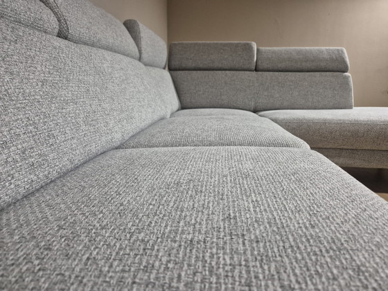 Image 1 of Montel Modena – Ecksofa – Ausstellungsmodell – Grau – Stoff – Design