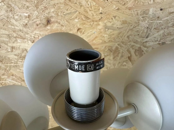 Image 1 of Lámpara de pie de los años 60 y 70 de ER Nele para Temde Leuchten Suiza