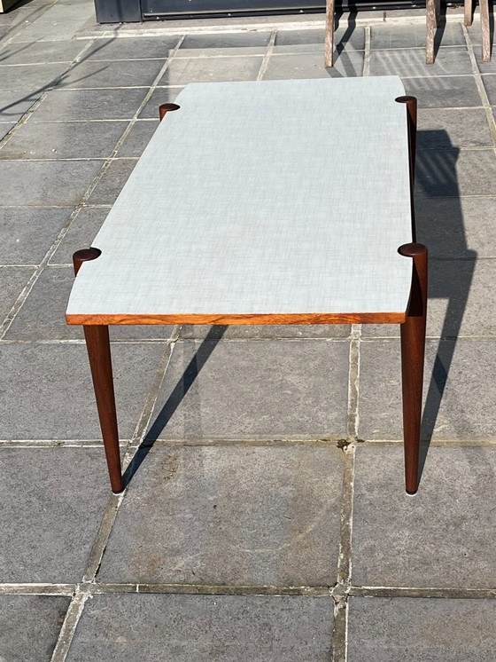 Image 1 of Creafort coffee table with reversible top - Louis van Teeffelen style