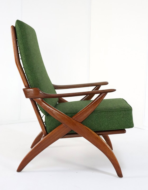 Image 1 of Topform Armchair 'Moordrecht' New Upholstery Vintage