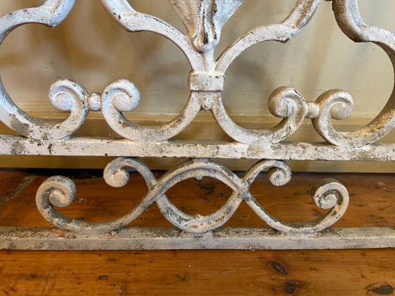Image 1 of Clôture Garde-corps de porte Garde-corps de fenêtre Fonte antique française