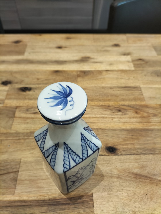 Image 1 of Bouteille à tabac céramique asiatique 