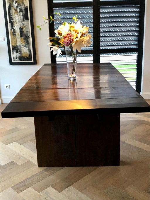 Vintage Massivholztisch
