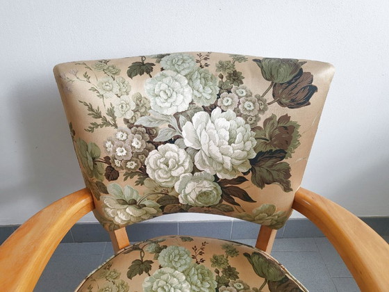 Image 1 of Vintage fauteuil uit de jaren 50, model SK40 of SK250, ontworpen door Etienne-Henri Martin voor Steiner.