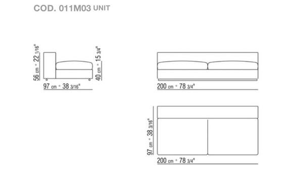 Image 1 of Divano angolare modulare Flexform Groundpiece 450x320cm in tessuto Extra
